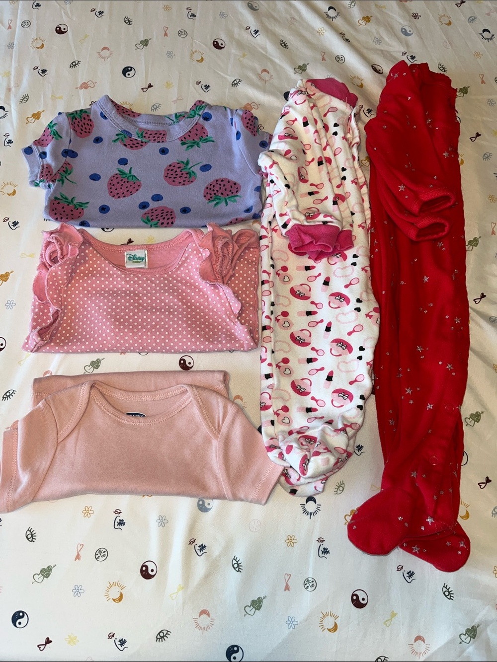 5-Pc Bundle Savings : Sleeper Footies, Tee, Onesies